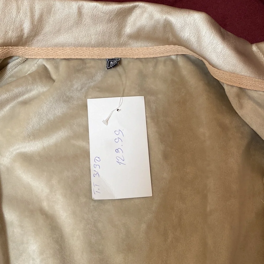 Stunning Vegan Leather Dress - Picture 5 of 6